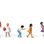 HO Schulkinder, Lehrerin