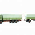 HO MB Pritschenhängerzug