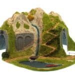 HO Ecktunnel 1-gleisig