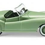 HO Jaguar XK 120 - blassgrün