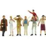 HO Stehende Zuschauer