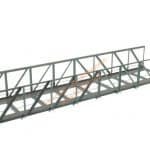 HO Vorflutbrücke 30cm grau