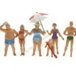 HO Familie Krause am Strand