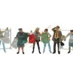 HO Vor der Modeboutique