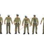 HO Polizisten in Sommer