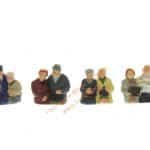 HO Sitzende Fahrgäste f