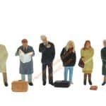 HO Wartende Reisende