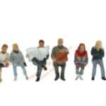 HO Sitzende Reisende