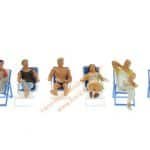 HO Ruhende im Liegestuhl