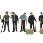 HO Stehende Gleisbauarbeiter