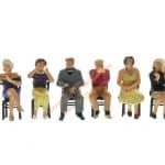 HO Sitzende Zuschauer