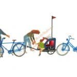 HO Familie beim Radausflug