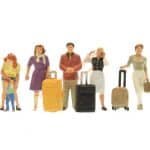 HO Stehende Reisende