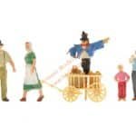 HO Aufstellen Vogelscheuche