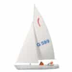 HO Segelboot Korsar 2