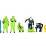 HO Feuerwehrmänner Vollschutz