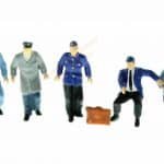 HO Fahrer Elektrokarre