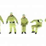 HO Feuerwehrmänner modern