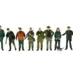 HO Jäger und Jagdhelfer