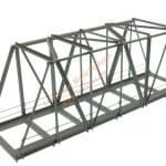 HO Kastenbrücke 21 cm grau