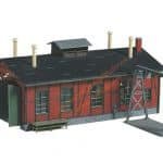 HO Lokschuppen zweiständig