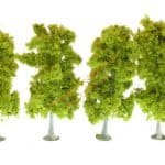 HO/TT 4 Birken 10 cm