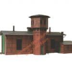 HO Lokschuppen mit Wasserturm