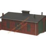 HO Lokschuppen zweiständig