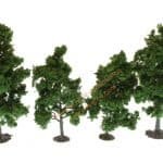 HO/TT 4 Obstbäume 8-12 cm