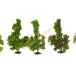 HO/TT 5 Sträucher 6 cm