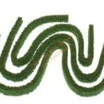 HO/TT 3 Hecken dunkelgrün