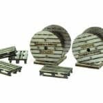 TT Paletten + Kabelrollen