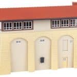 HO Stellwerk Sandsteinsockel