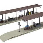 HO 2 Bahnsteige Bonn+Mittelst