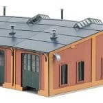 HO Ringlokschuppen 12°