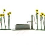 HO Sonnenblumen & Rosen