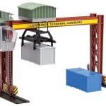 HO Containerbrückenkran