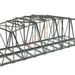 HO Bogenbrücke 30cm grau