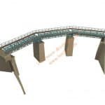 TT Stahlbrücke im Bogen