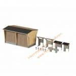 TT Trafostation mit Zubehör