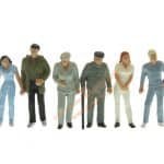 HO Stehende Passanten