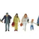 HO Gehende Passanten