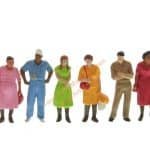 HO Stehende Passanten