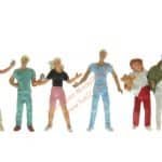 HO Jugendliche Passanten