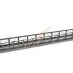 HO Fußgängersteg 25cm grau