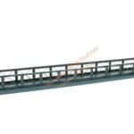 HO Fußgängersteg 25cm blau