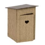 HO Laser-Cut Klohäuschen