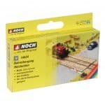 N LC Bahnübergang Holzbohlen