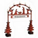 Weihnachtsmarkt-Eingangsbogen