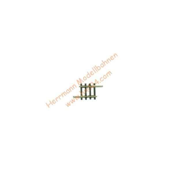 N gerades Gleis 17,2 mm